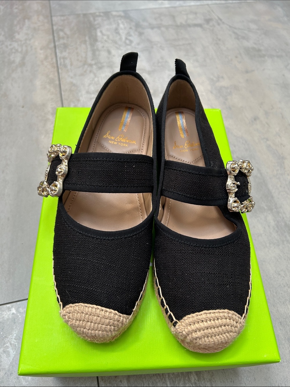 Sam Edelman Espadrille Mary Jane with Buckle